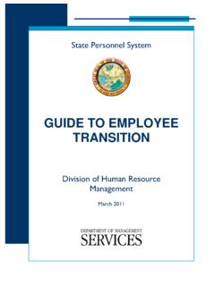 GUIDE TO EMPLOYEE TRANSITION - Home - …