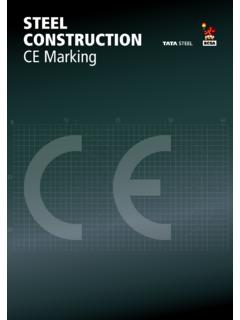 STEEL CONSTRUCTION CE Marking