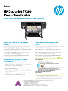 HP Designjet T7200 Production Printer