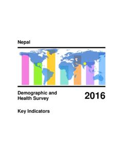 DRAFT Nepal DHS KIR - TEXT - April 14 2017