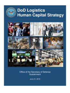 DoD Logistics Human Capital Strategy - Under Secretary of ...
