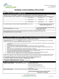 Business Licence General Application form - …