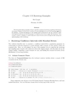Chapter 3 R Bootstrap Examples - University of Wisconsin ...