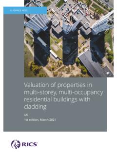 Valuation of properties in multi-storey, multi-occupancy ...