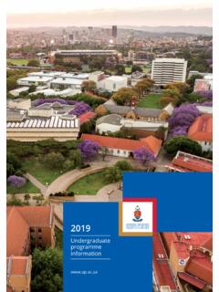 2019 - University of Pretoria