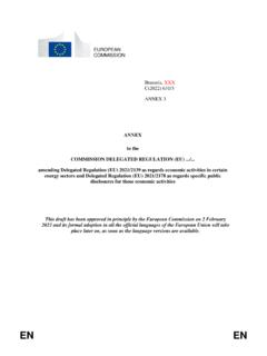 COMMISSION DELEGATED REGULATION (EU) / amending …
