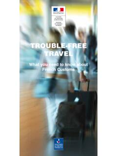 Trouble-free travel - What you need to know about French ...