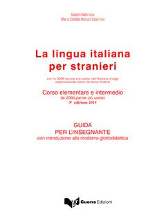 La lingua italiana per stranieri - Guerra Edizioni