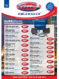 PRICES VALID FROM 1 MAy tO 30 JunE 2015 - GW …