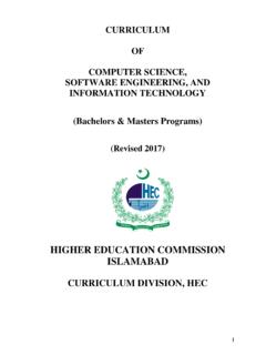 HIGHER EDUCATION COMMISSION ISLAMABAD