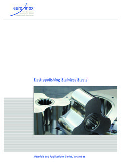 Electropolishing Stainless Steels
