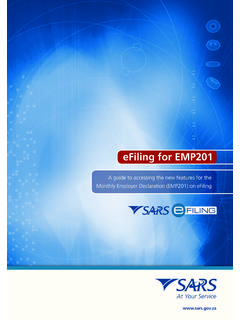 eFiling for EMP201