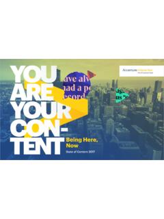 Being Here, Now - Accenture