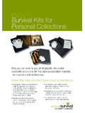 Survival Kits for Personal Collections