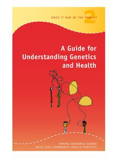 A Guide for Understanding Genetics and Health