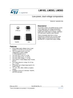 Low-power, dual-voltage comparators