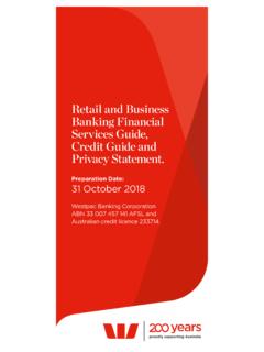 Retail and Business Banking Financial Services Guide ...