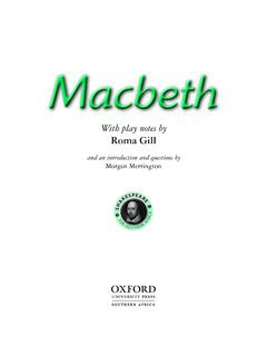 Macbeth - Oxford