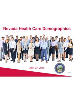 Nevada Health Care Demographics - doi.nv.gov