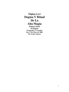 Dogma y Ritual de la Alta Magia - eruizf.com