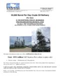 20,000 Barrel Per Day Crude Oil Refinery