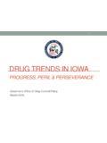 DRUG TRENDS IN IOWA