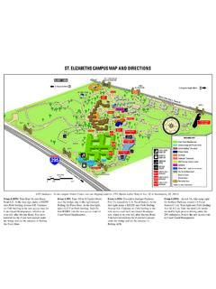 ST. ELIZABETHS CAMPUS MAP AND DIRECTIONS