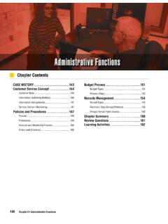 Administrative Functions - IFSTA