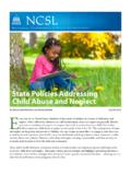 State Policies Addressing Child Abuse and Neglect