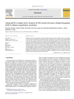 Taking qPCR to a higher level: Analysis of CNV …
