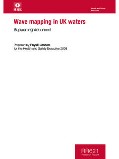 Wave mapping in UK waters