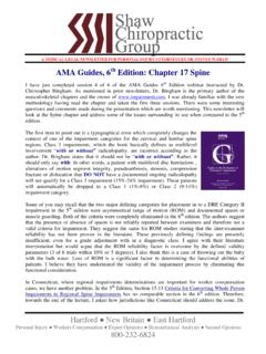 AMA Guides, 6th Edition: Chapter 17 Spine - …
