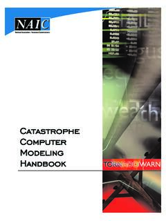 Catastrophe Computer Modeling Handbook (2011) - naic.org