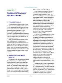 1. PHARMACEUTICAL LAWS