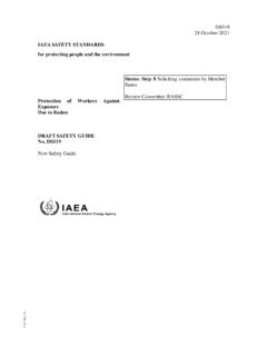 IAEA SAFETY STANDARDS for protecting people and the ...
