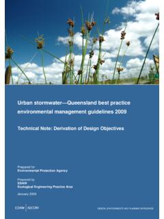 Urban stormwater - Queensland best practice …