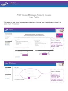 AHIP Online Medicare Training Course User Guide