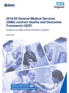 2019/20 General Medical Services (GMS) contract Quality ...
