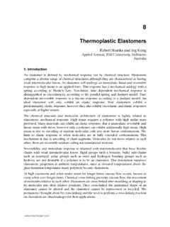 Thermoplastic Elastomers - InTech
