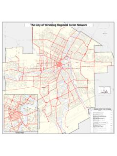 regional street map - City of Winnipeg