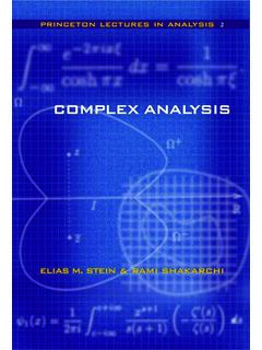 Complex Analysis (Princeton Lectures in Analysis, Volume II)