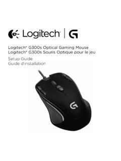 Logitech&#174; G300s Optical Gaming Mouse Logitech&#174; G300s ...