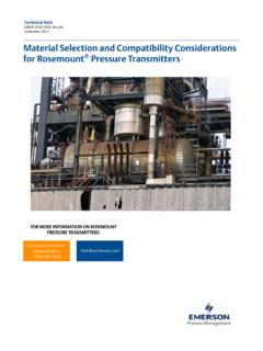 White Paper: Material Selection and Compatibility ...