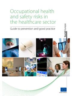 Occupational health and safety risks in the healthcare sector
