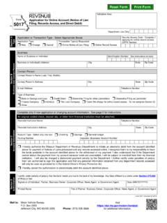 Form 5017 - Application for Online Account (Notice of Lien ...