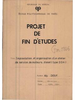 PROJET DE FIN D'ETUDES - beep.ird.fr