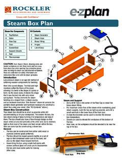 42826 Steam Box - go.rockler.com