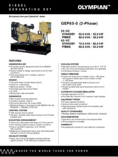GEP65-5 (3-Phase) - Olympian