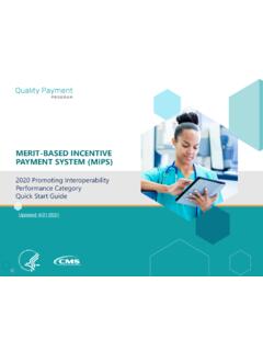 MERIT-BASED INCENTIVE PAYMENT SYSTEM (MIPS)