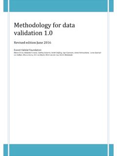 Methodology for data validation 1 - European Commission
